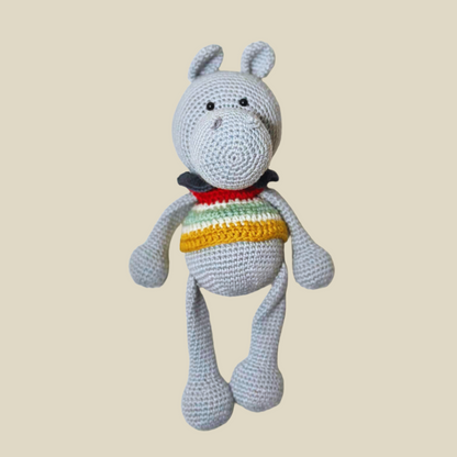 Adiko Kids - Amigurumi Hippo Cuddly Friend