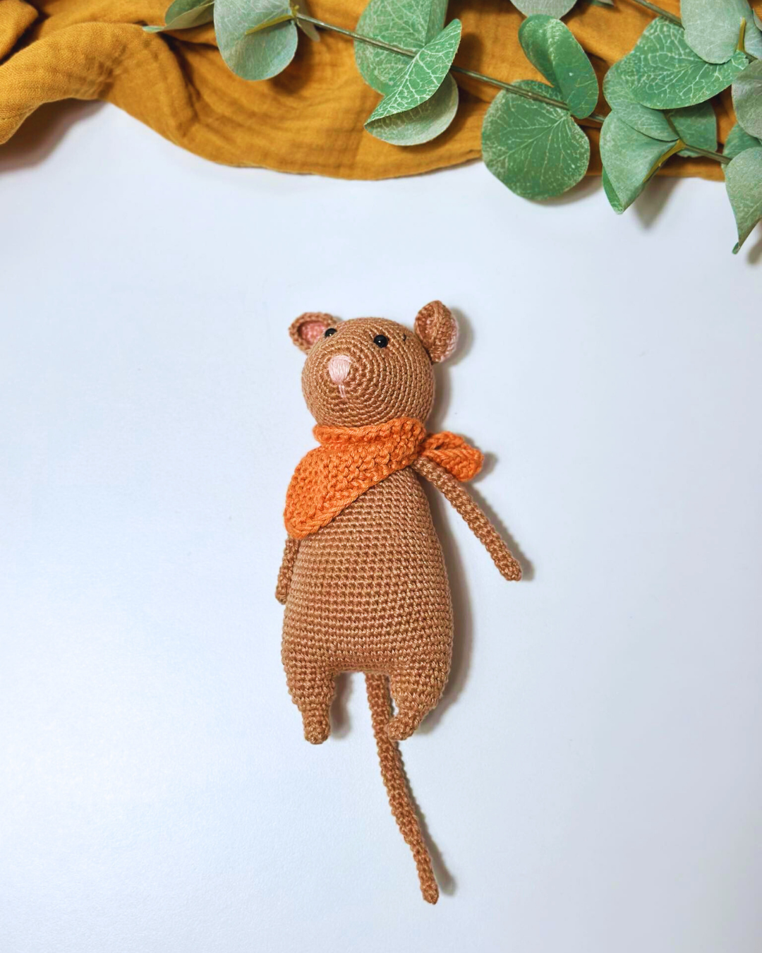 Amigurumi Mouse Cuddly Friend - Adiko Kids