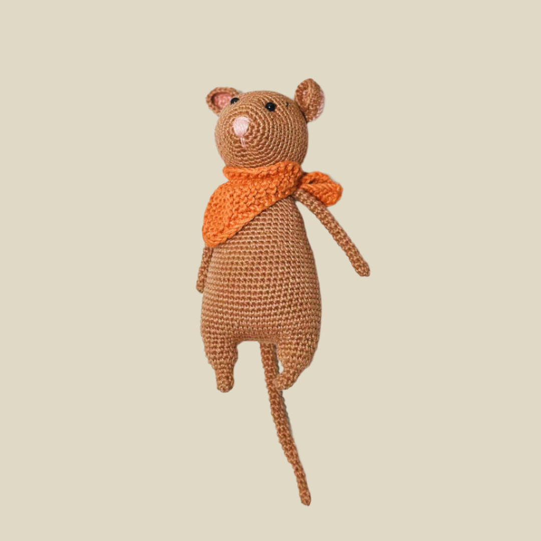 Adiko Kids - Amigurumi Mouse Cuddly Friend