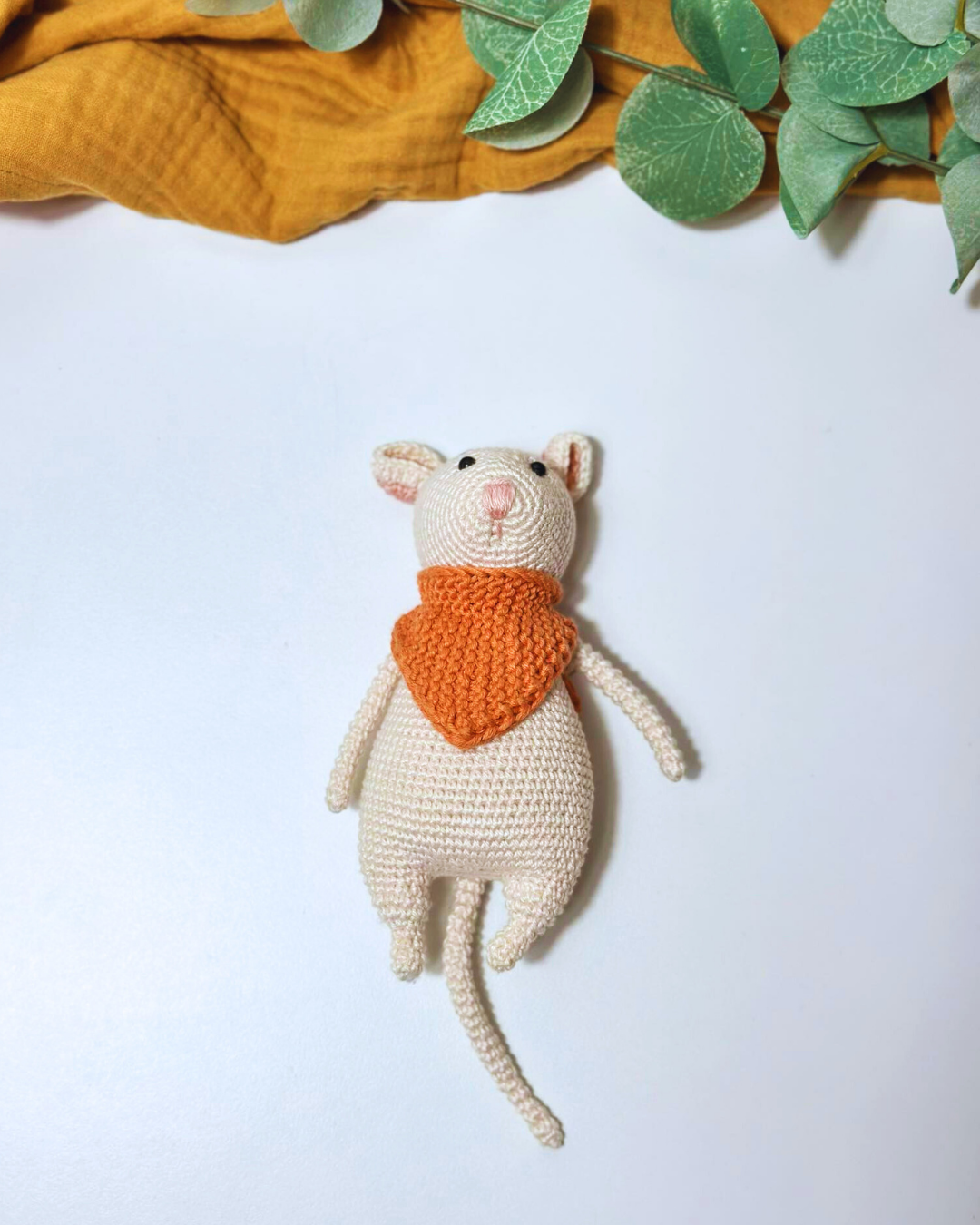 Amigurumi Mouse Cuddly Friend - Adiko Kids