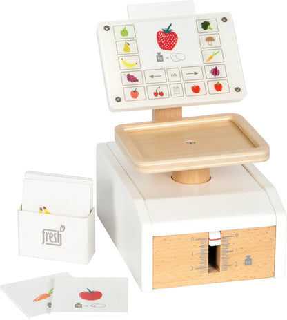 “fresh” scale | kitchen toy | wood - Adiko Kids