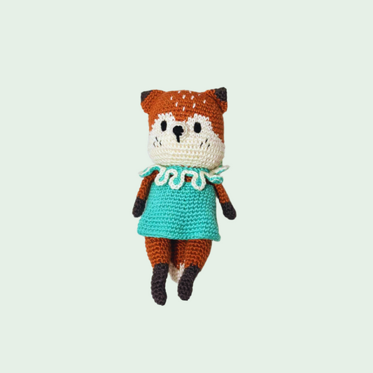 Adiko Kids - Amigurumi Foxy Cuddly Friend Dressed