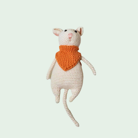 Adiko Kids - Amigurumi Mouse Cuddly Friend