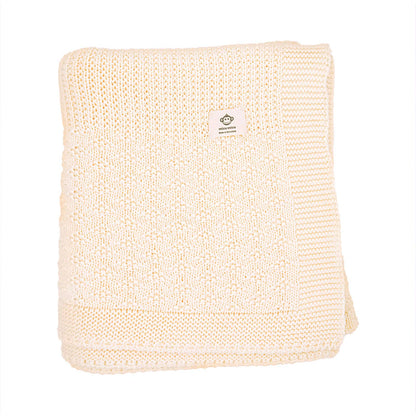 Ecru diamond blanket