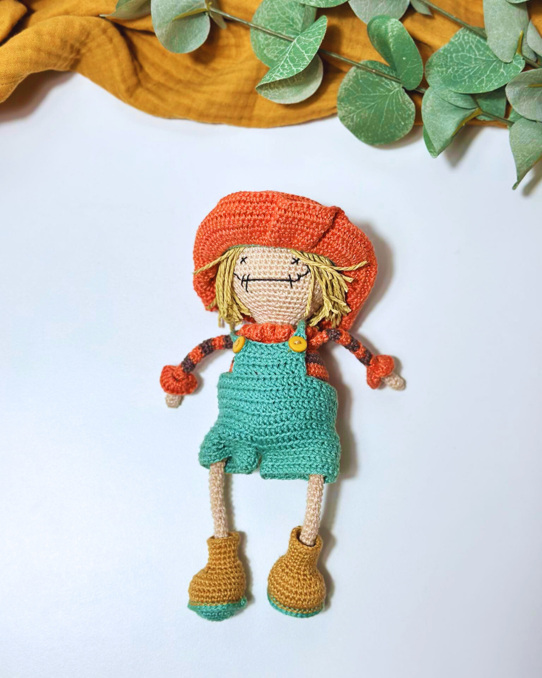 Amigurumi Scarecrow Cuddly Friend - Adiko Kids