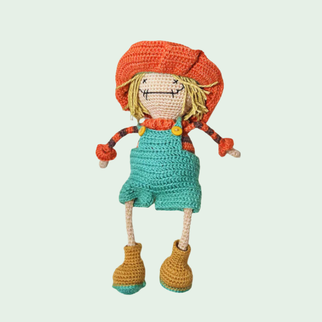 Adiko Kids - Amigurumi Scarecrow Cuddly Friend