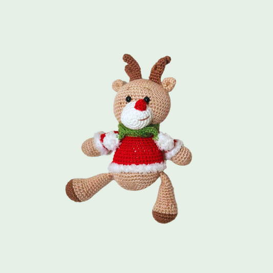 Adiko Kids - Amigurumi Christmas Deer Cuddly Friend