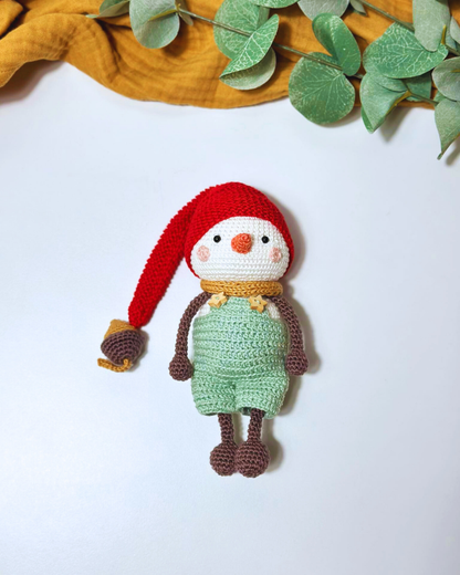 Amigurumi Snowman Cuddly Friend - Adiko Kids