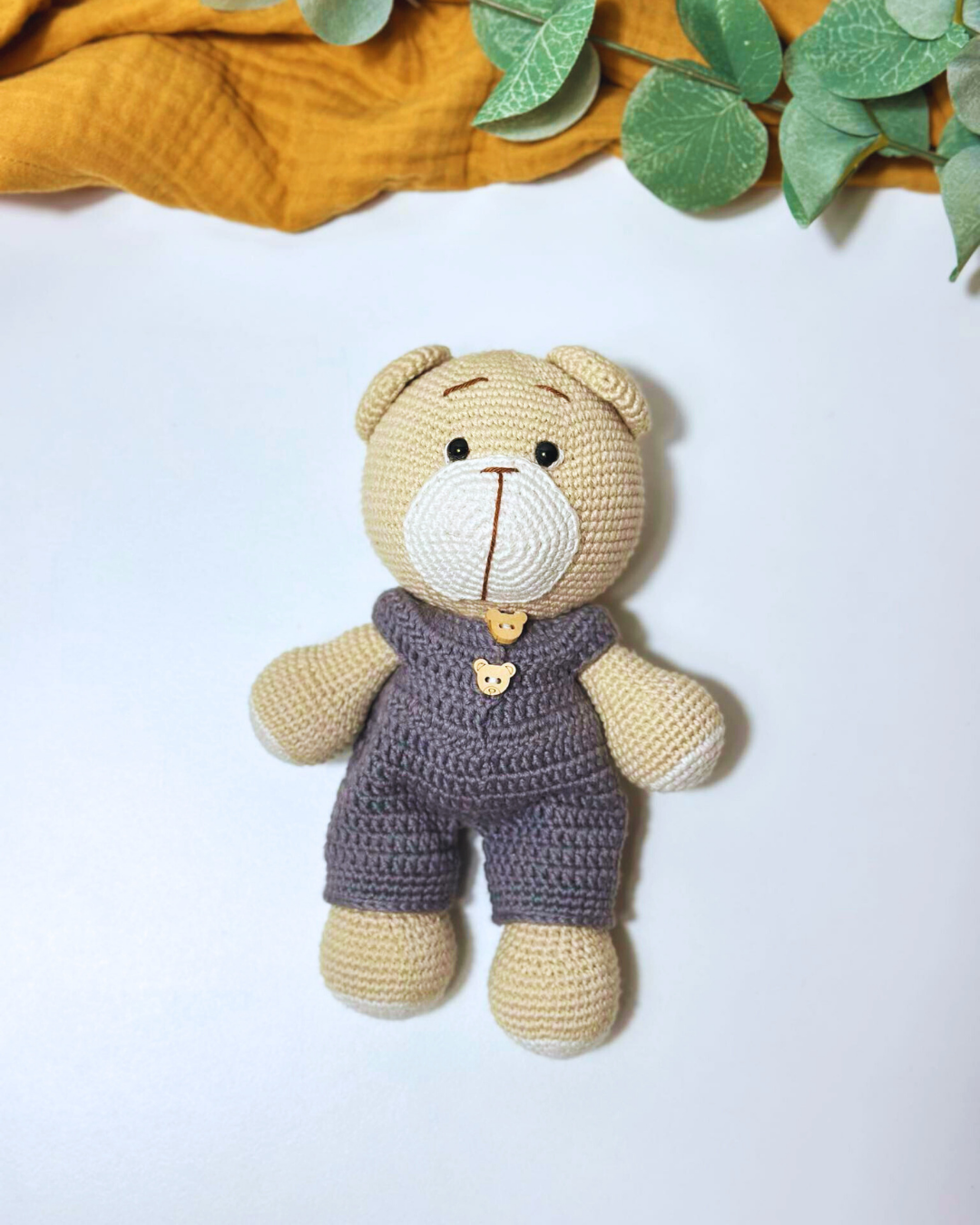 Amigurumi Beer Cuddly Friend - Adiko Kids