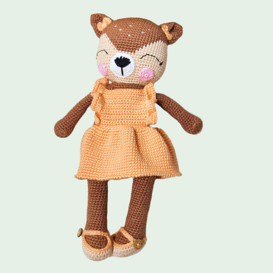 Adiko Kids - Amigurumi Ballerina Deer Cuddly Friend