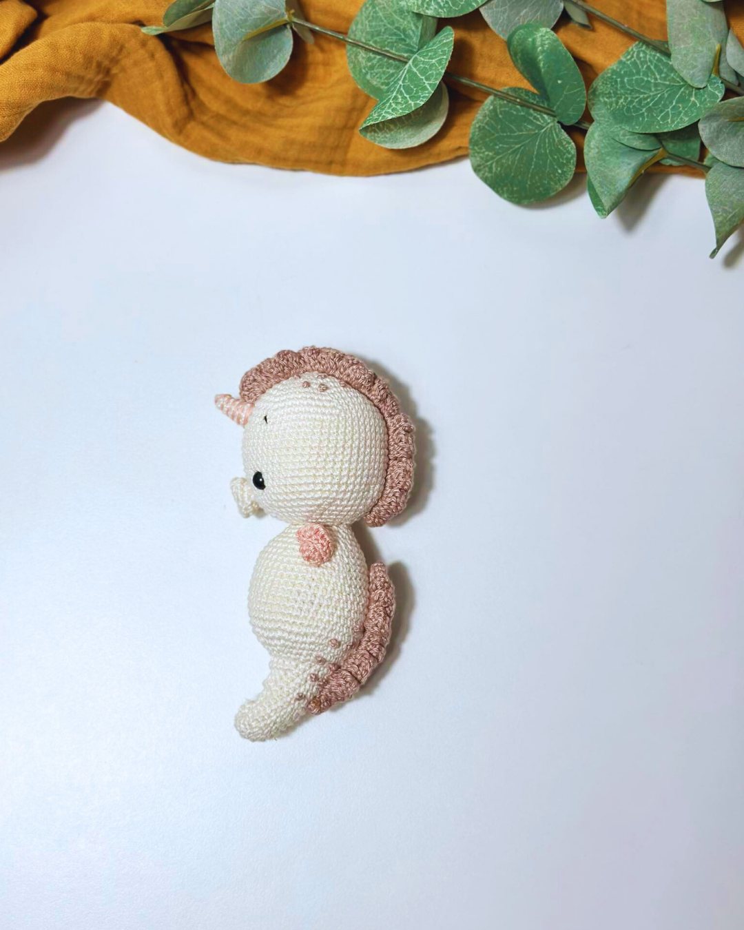 Amigurumi Seehorse Cuddly Friend - Adiko Kids