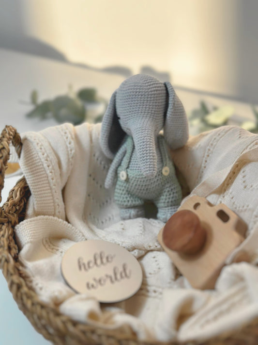 Amigurumi Elephant Cuddly Friend - Adiko Kids