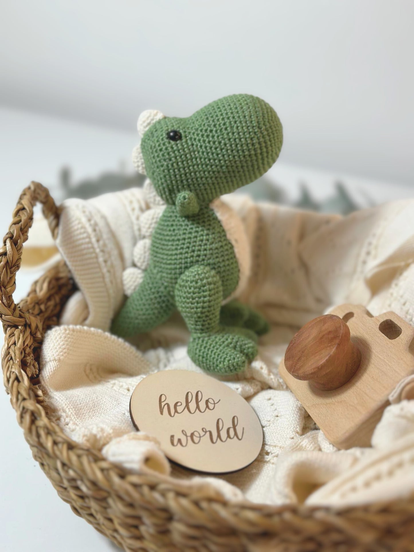 Amigurumi Dino Cuddly Friend - Adiko Kids