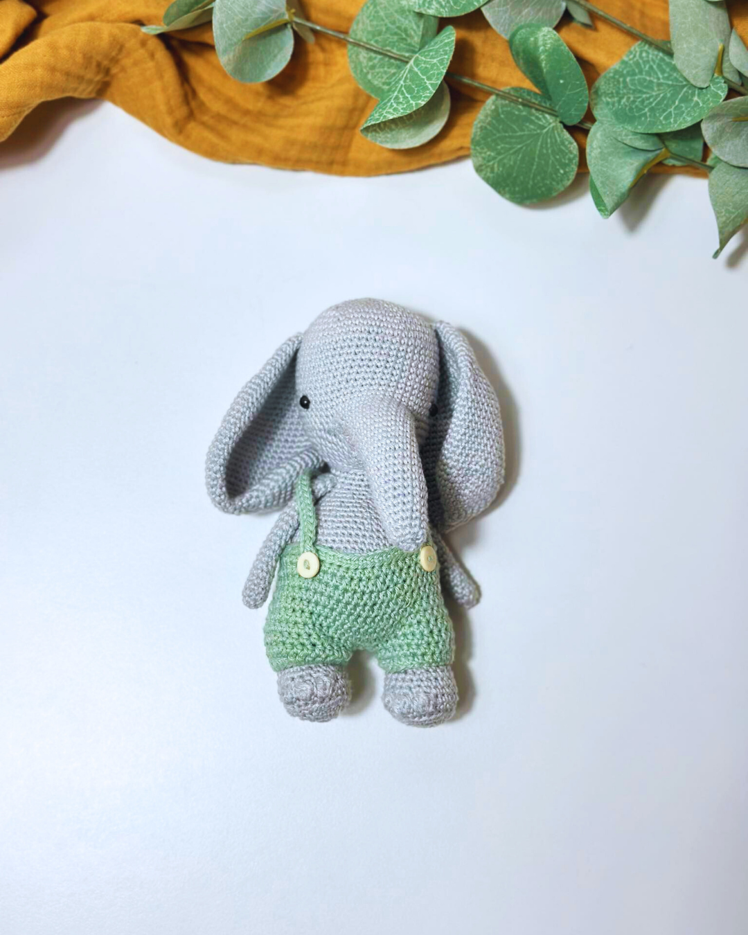 Amigurumi Elephant Cuddly Friend - Adiko Kids