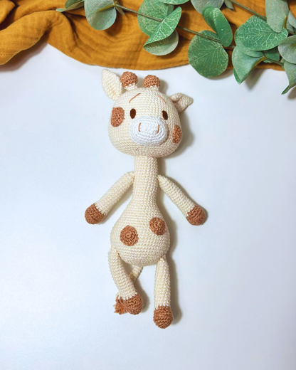 Amigurumi Dotted Giraffe Cuddly Friend - Adiko Kids