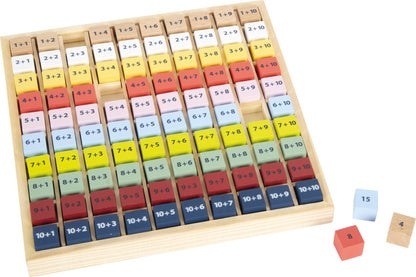 Addition “Educate” calculation board | educational toy | wood - Adiko Kids