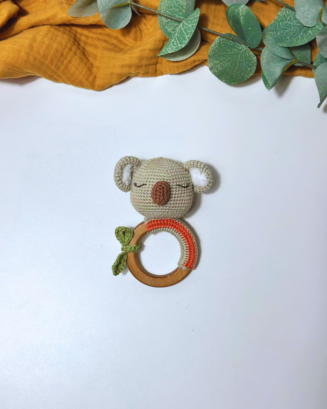 Amigurumi Koala Rattle - Adiko Kids