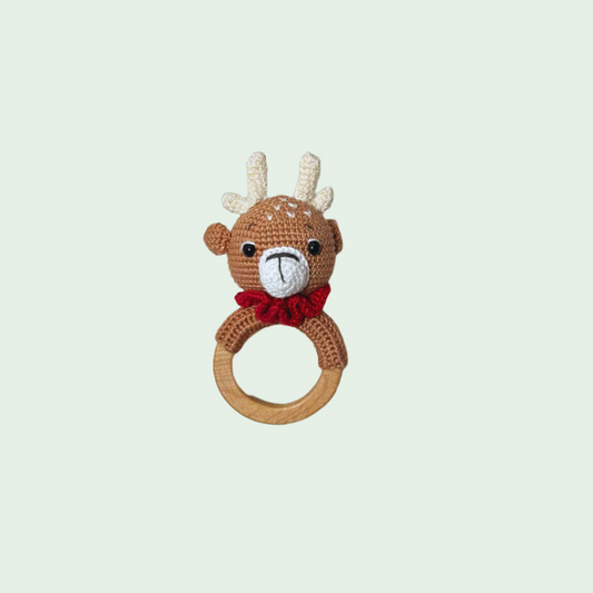 Adiko Kids - Amigurumi Christmas Deer 2 Rattle