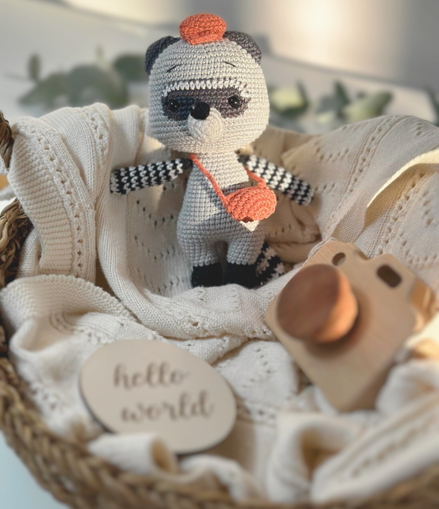 Amigurumi Raccoon Cuddly Friend - Adiko Kids