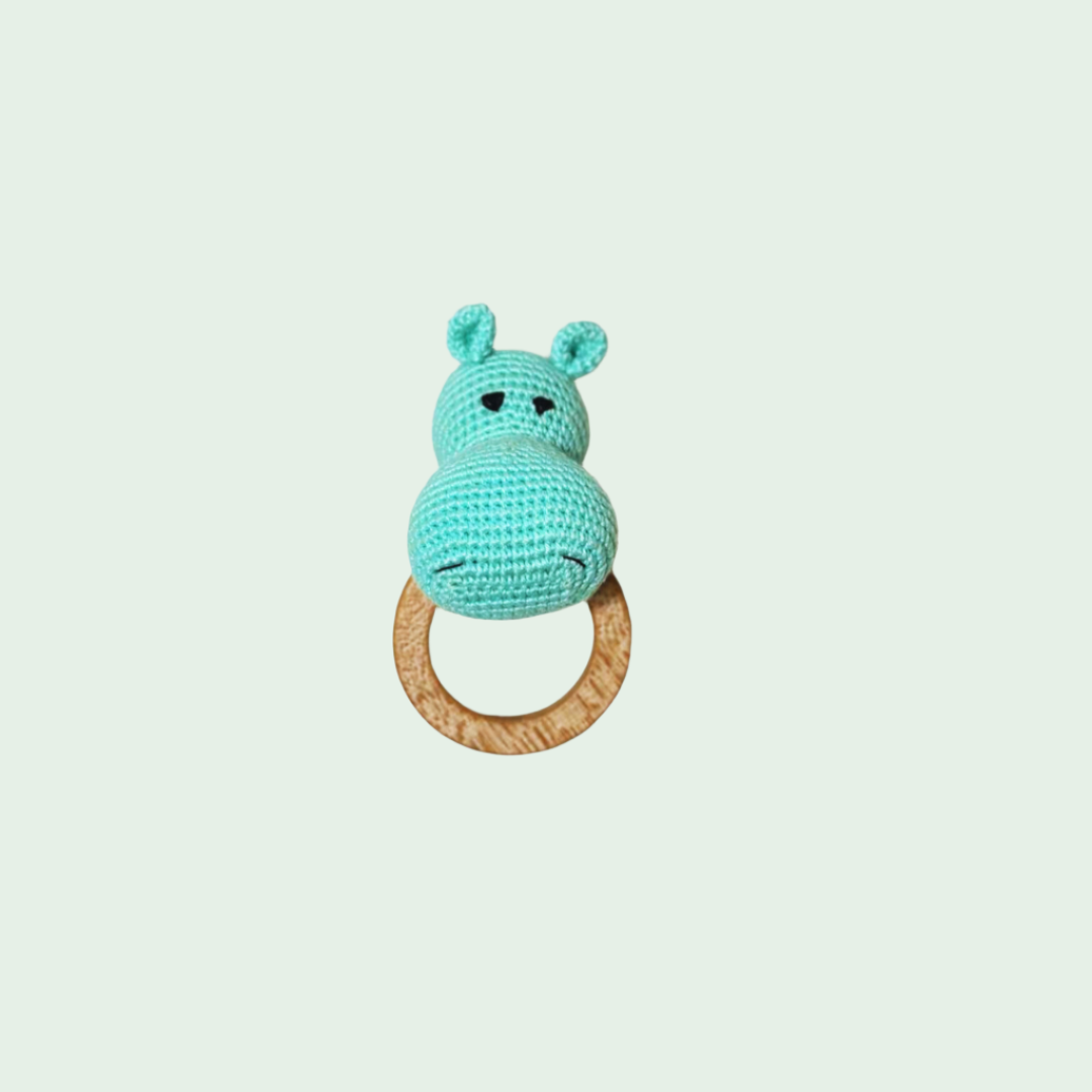 Adiko Kids - Amigurumi Hippo Rattle