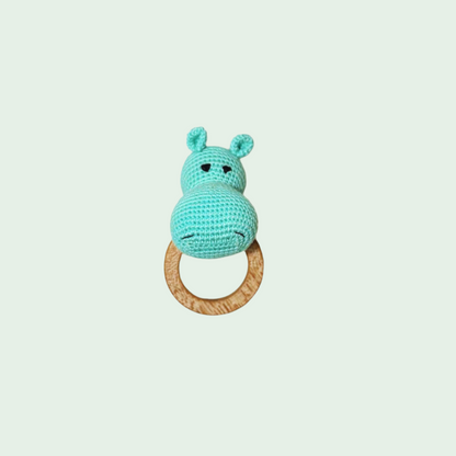 Adiko Kids - Amigurumi Hippo Rattle