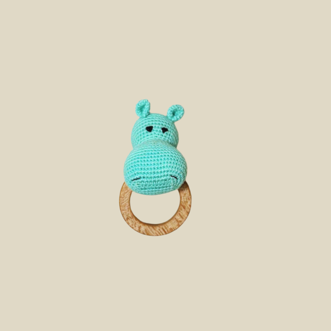 Adiko Kids - Amigurumi Hippo Rattle