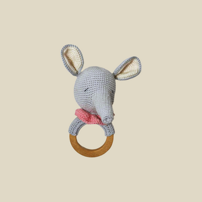 Adiko Kids - Amigurumi Elephant Rattle