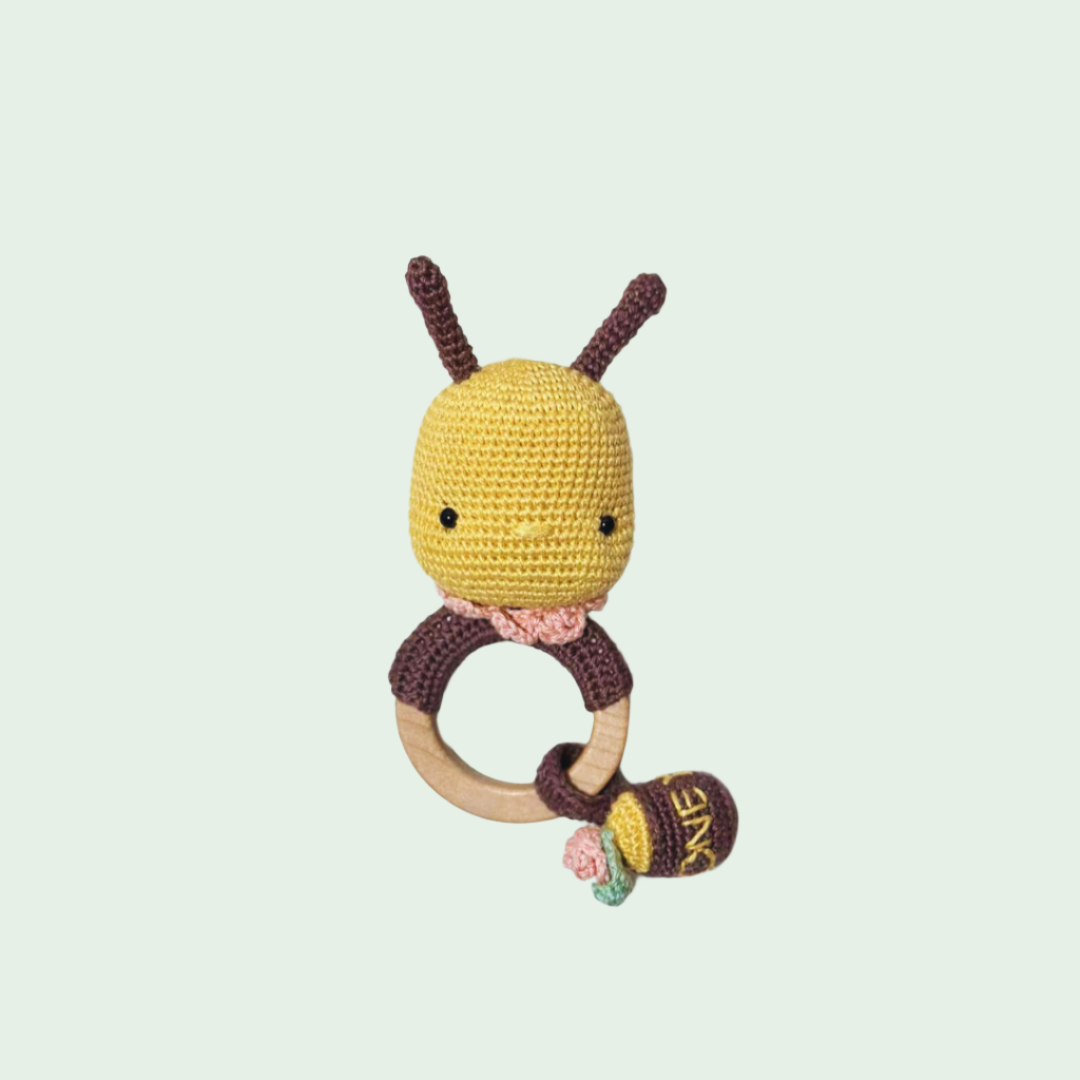 Adiko Kids - Amigurumi Bee Rattle