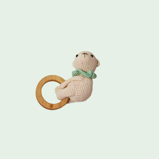 Adiko Kids - Amigurumi Bear Rattle