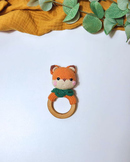 Amigurumi Foxy Rattle - Adiko Kids