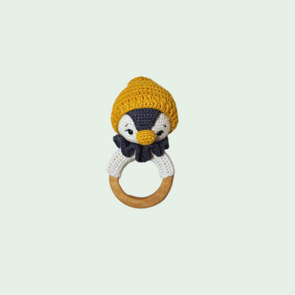 Adiko Kids - Amigurumi Penguin Rattle