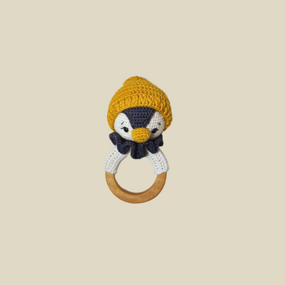 Adiko Kids - Amigurumi Penguin Rattle