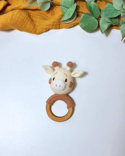 Amigurumi Giraffe Rattle - Adiko Kids