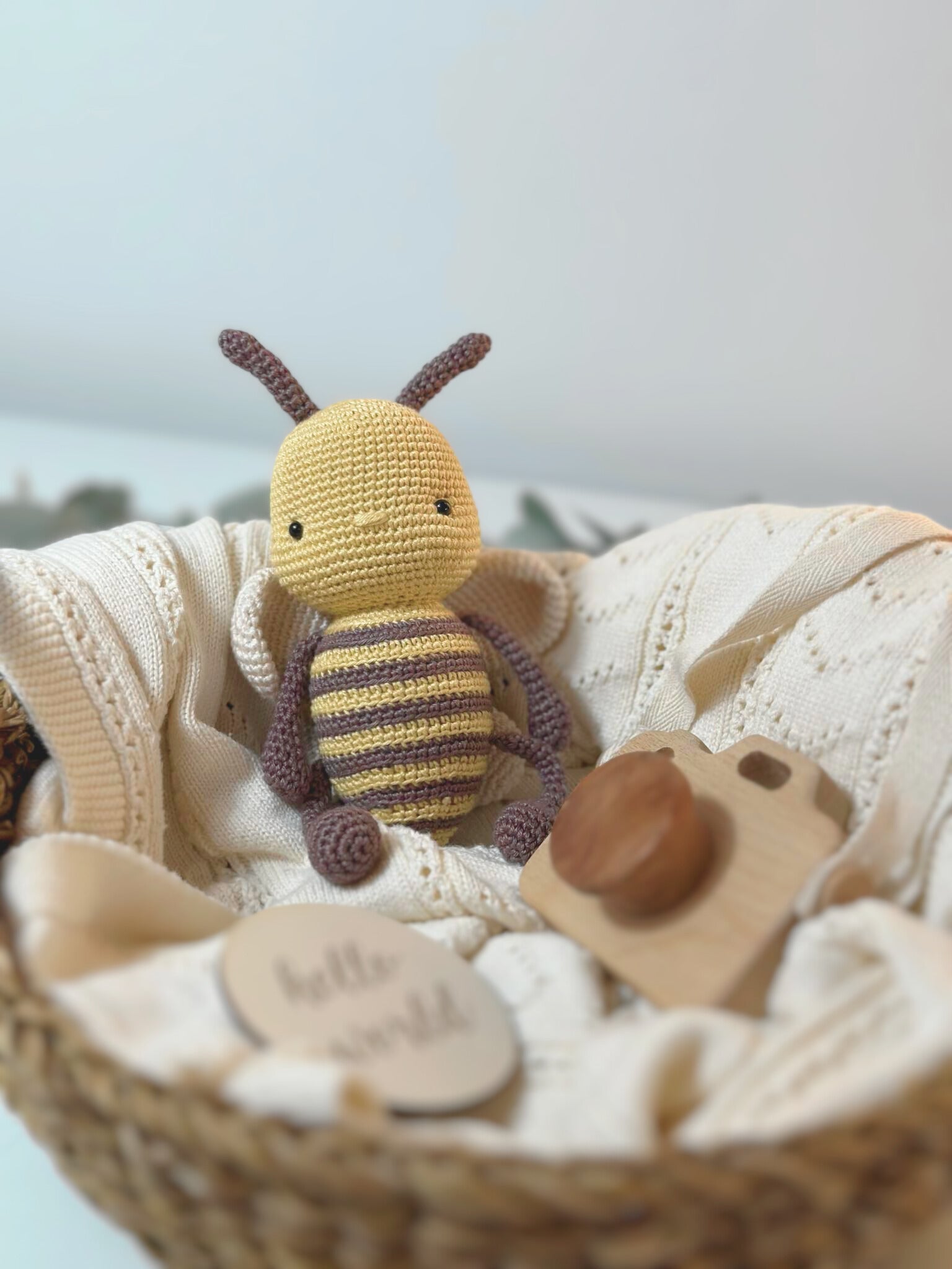 Amigurumi Bee Cuddly Friend - Adiko Kids