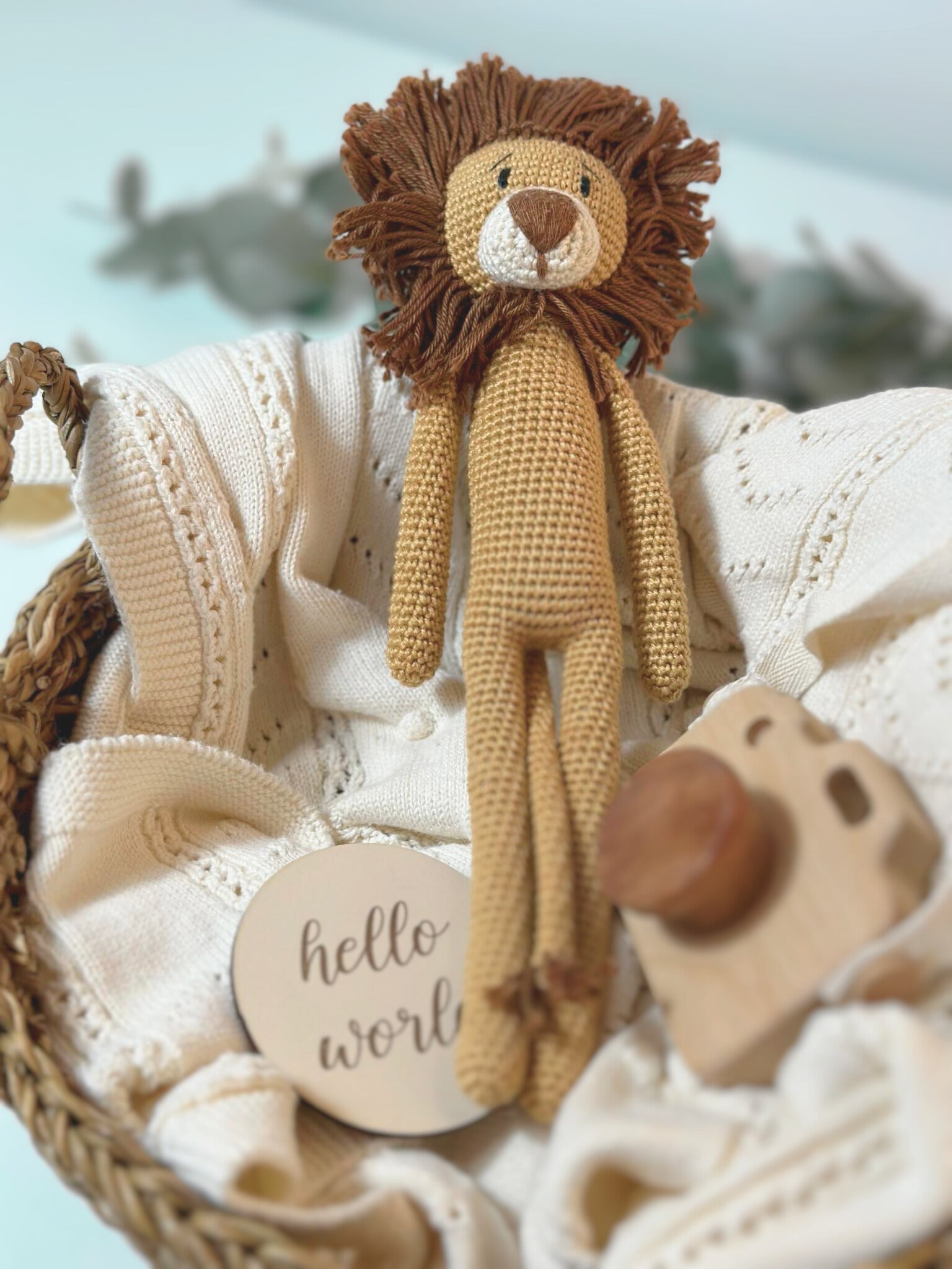 Amigurumi Lion Cuddly Friend - Adiko Kids